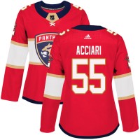 Adidas Florida Panthers #55 Noel Acciari Red Home Authentic Women's Stitched NHL Jersey
