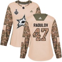 Adidas Dallas Stars #47 Alexander Radulov Camo Authentic 2017 Veterans Day Women's 2020 Stanley Cup Final Stitched NHL Jersey