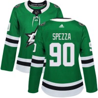 Adidas Dallas Stars #90 Jason Spezza Green Home Authentic Women's Stitched NHL Jersey