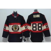 Chicago Blackhawks #88 Patrick Kane Black Stitched Youth New Third NHL Jersey