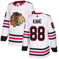 Adidas Chicago Blackhawks #88 Patrick Kane White Road Authentic Stitched Youth NHL Jersey