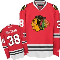 Chicago Blackhawks #38 Ryan Hartman Red Home Stitched Youth NHL Jersey
