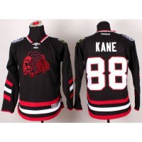 Chicago Blackhawks #88 Patrick Kane Black(Red Skull) 2014 Stadium Series Stitched Youth NHL Jersey