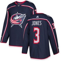 Adidas Blue Columbus Blue Jackets #3 Seth Jones Navy Blue Home Authentic Stitched Youth NHL Jersey