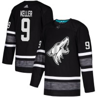 Adidas Arizona Coyotes #9 Clayton Keller Black Authentic 2019 All-Star Stitched Youth NHL Jersey