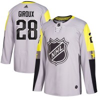 Adidas Philadelphia Flyers #28 Claude Giroux Gray 2018 All-Star Metro Division Authentic Stitched Youth NHL Jersey