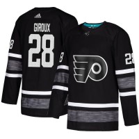 Adidas Philadelphia Flyers #28 Claude Giroux Black Authentic 2019 All-Star Stitched Youth NHL Jersey