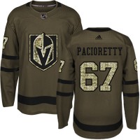 Adidas Vegas Golden Knights #67 Max Pacioretty Green Salute to Service Stitched Youth NHL Jersey