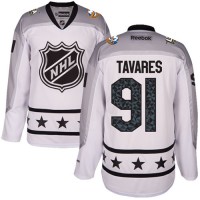 New York Islanders #91 John Tavares White 2017 All-Star Metropolitan Division Stitched Youth NHL Jersey