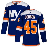 Adidas New York Islanders #45 Noah Dobson Blue Alternate Authentic Stitched Youth NHL Jersey