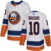 Adidas New York Islanders #10 Derek Brassard White Road Authentic Stitched Youth NHL Jersey