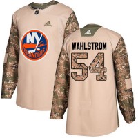 Adidas New York Islanders #54 Oliver Wahlstrom Camo Authentic 2017 Veterans Day Stitched Youth NHL Jersey