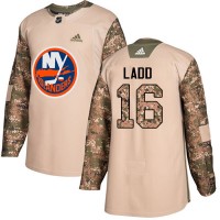 Adidas New York Islanders #16 Andrew Ladd Camo Authentic 2017 Veterans Day Stitched Youth NHL Jersey