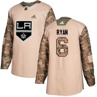 Adidas Los Angeles Kings #6 Joakim Ryan Camo Authentic 2017 Veterans Day Stitched Youth NHL Jersey