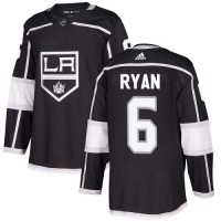 Adidas Los Angeles Kings #6 Joakim Ryan Black Home Authentic Stitched Youth NHL Jersey