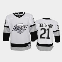 Adidas Los Angeles Kings #21 Vladimir Tkachyov Youth 2021-22 Alternate Game NHL Jersey - White