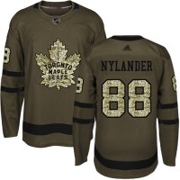Adidas Toronto Maple Leafs #88 William Nylander Green Salute to Service Stitched Youth NHL Jersey