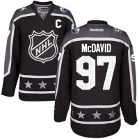 Edmonton Oilers #97 Connor McDavid Black 2017 All-Star Pacific Division Stitched Youth NHL Jersey