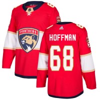 Adidas Florida Panthers #68 Mike Hoffman Red Home Authentic Stitched Youth NHL Jersey