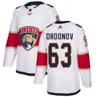 Adidas Florida Panthers #63 Evgenii Dadonov White Road Authentic Stitched Youth NHL Jersey