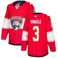 Adidas Florida Panthers #3 Keith Yandle Red Home Authentic Stitched Youth NHL Jersey