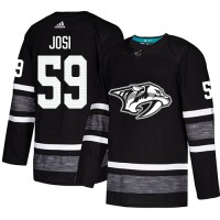 Adidas Nashville Predators #59 Roman Josi Black Authentic 2019 All-Star Stitched Youth NHL Jersey