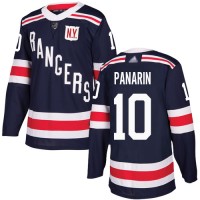 Adidas New York Rangers #10 Artemi Panarin Navy Blue Authentic 2018 Winter Classic Stitched Youth NHL Jersey