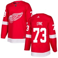 Adidas Detroit Red Wings #73 Adam Erne Red Home Authentic Stitched Youth NHL Jersey