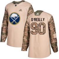 Adidas Buffalo Sabres #90 Ryan O'Reilly Camo Authentic 2017 Veterans Day Youth Stitched NHL Jersey