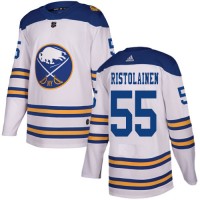 Adidas Buffalo Sabres #55 Rasmus Ristolainen White Authentic 2018 Winter Classic Youth Stitched NHL Jersey