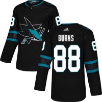 Adidas San Jose Sharks #88 Brent Burns Black Alternate Authentic Stitched Youth NHL Jersey