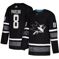 Adidas San Jose Sharks #8 Joe Pavelski Black Authentic 2019 All-Star Stitched Youth NHL Jersey