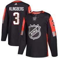 Adidas Dallas Stars #3 John Klingberg Black 2018 All-Star Central Division Authentic Youth Stitched NHL Jersey