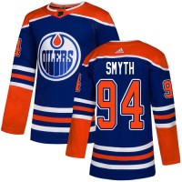 Adidas Edmonton Oilers #94 Ryan Smyth Royal Blue Alternate Authentic Stitched NHL Jersey