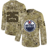Adidas Edmonton Oilers #25 Darnell Nurse Camo Authentic Stitched NHL Jersey