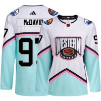 Edmonton Edmonton Oilers #97 Connor McDavid 2023 White NHL All-Star Game Jersey