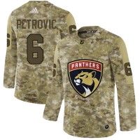 Adidas Florida Panthers #6 Alexander Petrovic Camo Authentic Stitched NHL Jersey