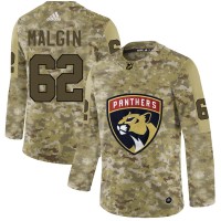 Adidas Florida Panthers #62 Denis Malgin Camo Authentic Stitched NHL Jersey