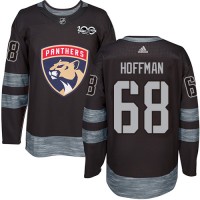Adidas Florida Panthers #68 Mike Hoffman Black 1917-2017 100th Anniversary Stitched NHL Jersey