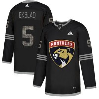 Adidas Florida Panthers #5 Aaron Ekblad Black Authentic Classic Stitched NHL Jersey