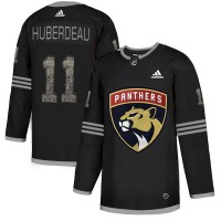Adidas Florida Panthers #11 Jonathan Huberdeau Black Authentic Classic Stitched NHL Jersey