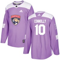 Adidas Florida Panthers #10 Brett Connolly Purple Authentic Fights Cancer Stitched NHL Jersey