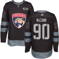 Adidas Florida Panthers #90 Jared McCann Black 1917-2017 100th Anniversary Stitched NHL Jersey