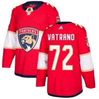 Adidas Florida Panthers #72 Frank Vatrano Red Home Authentic Stitched NHL Jersey