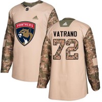 Adidas Florida Panthers #72 Frank Vatrano Camo Authentic 2017 Veterans Day Stitched NHL Jersey