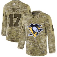Adidas Pittsburgh Penguins #17 Bryan Rust Camo Authentic Stitched NHL Jersey