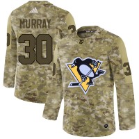 Adidas Pittsburgh Penguins #30 Matt Murray Camo Authentic Stitched NHL Jersey