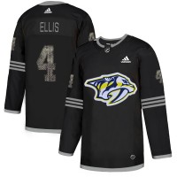 Adidas Nashville Predators #4 Ryan Ellis Black Authentic Classic Stitched NHL Jersey