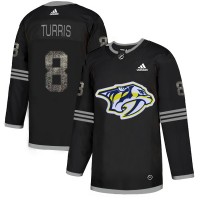 Adidas Nashville Predators #8 Kyle Turris Black Authentic Classic Stitched NHL Jersey