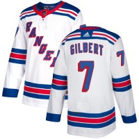 Adidas New York Rangers #7 Rod Gilbert White Away Authentic Stitched NHL Jersey